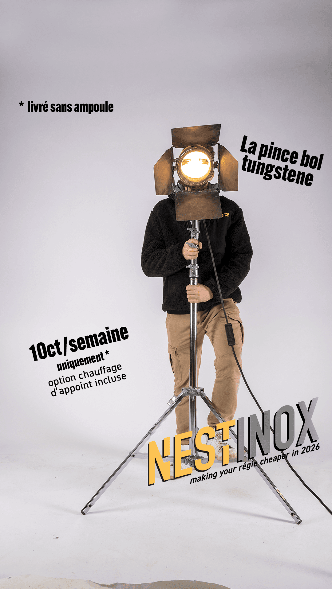 La pince bol tungstene — 10ct/semaine